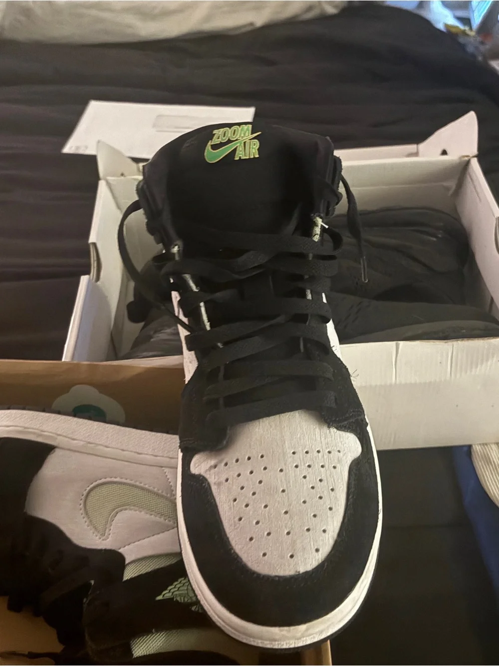 Air Jordan 1 High Zoom Comfort 2 'Honeydew' Mens